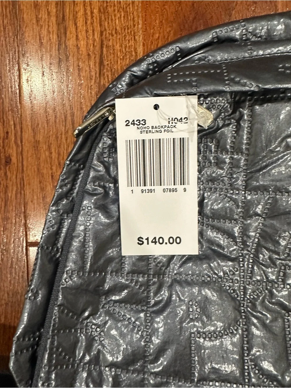 Lesportsac Lot of 3 bags NOHO Sterling Foil Quilted NWT